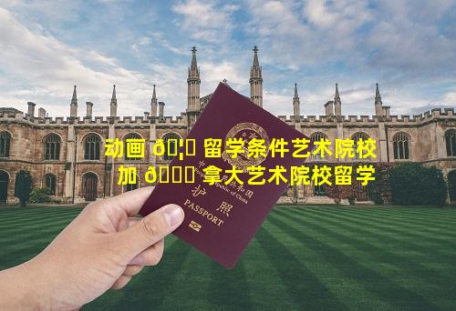动画 🦅 留学条件艺术院校 加 🐋 拿大艺术院校留学